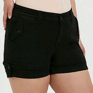 Torrid Military Short Short Size 24